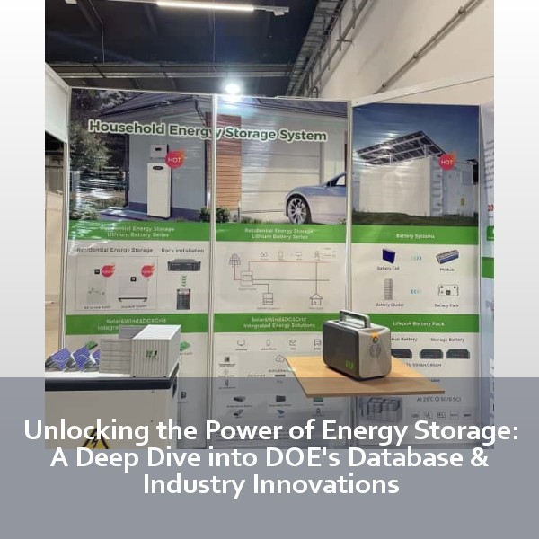 Unlocking the Power of Energy Storage: A Deep Dive into DOE's Database & Industry Innovations